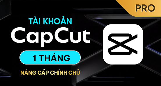 Capcut 1 Tháng (Chính Chủ)