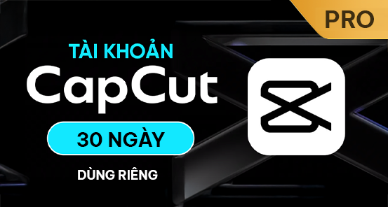Capcut Pro 28 Ngày